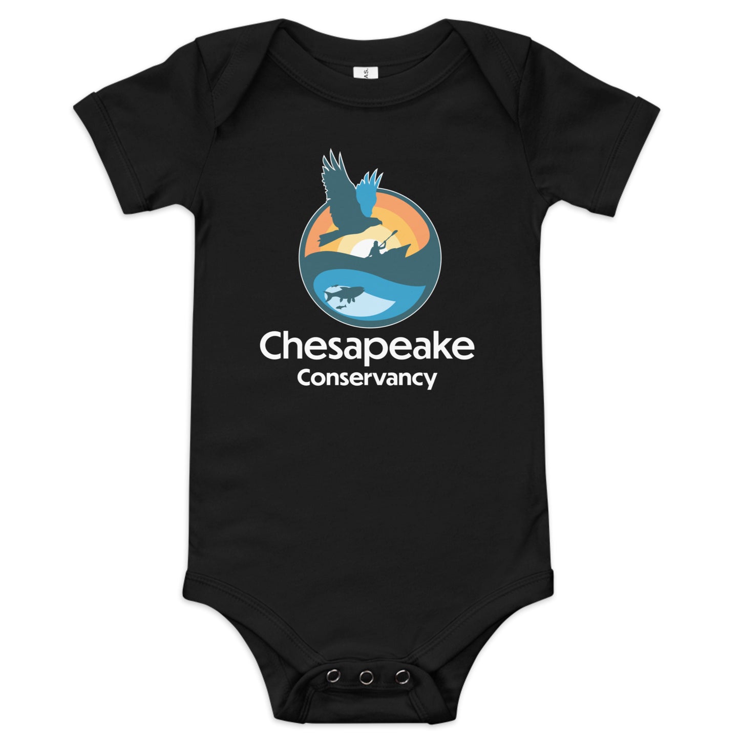 Logo - Baby Short Sleeve One Piece