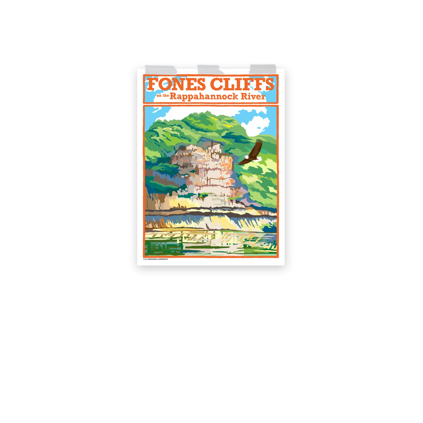 Fones Cliffs - Poster