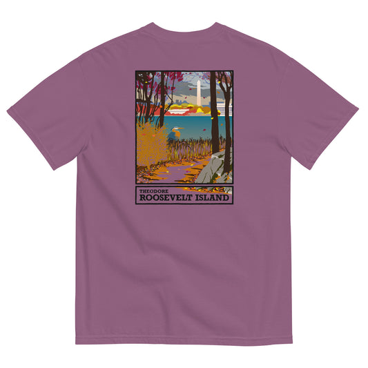 Theodore Roosevelt Island - Heavyweight Comfort Colors - Unisex T-shirt