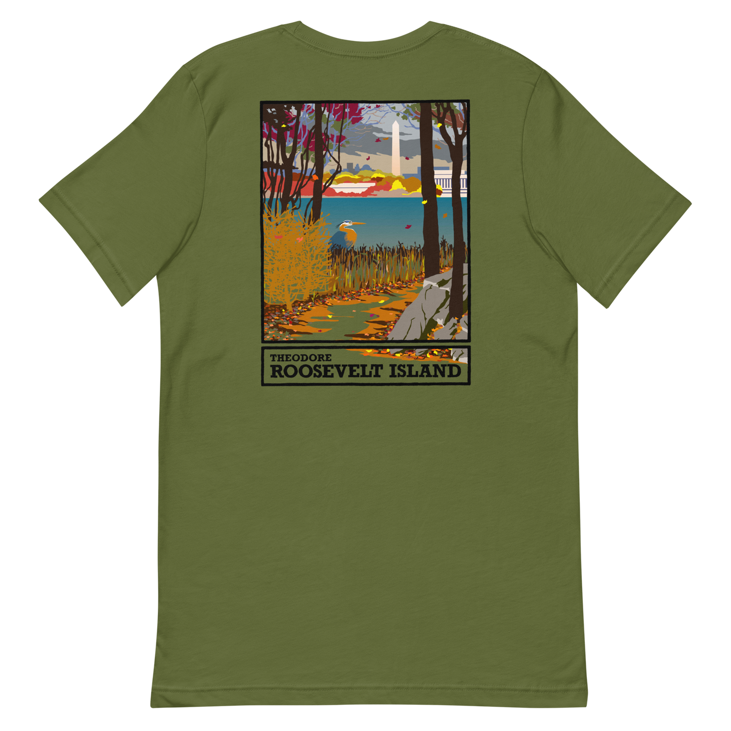 Theodore Roosevelt Island - Unisex T-shirt