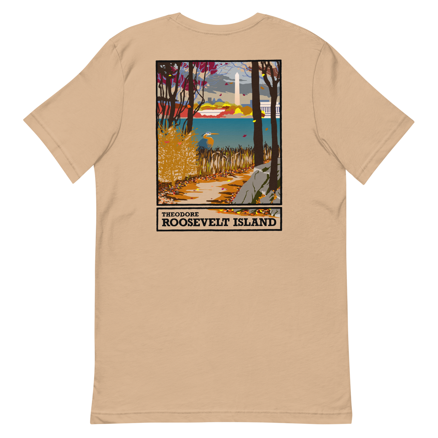 Theodore Roosevelt Island - Unisex T-shirt