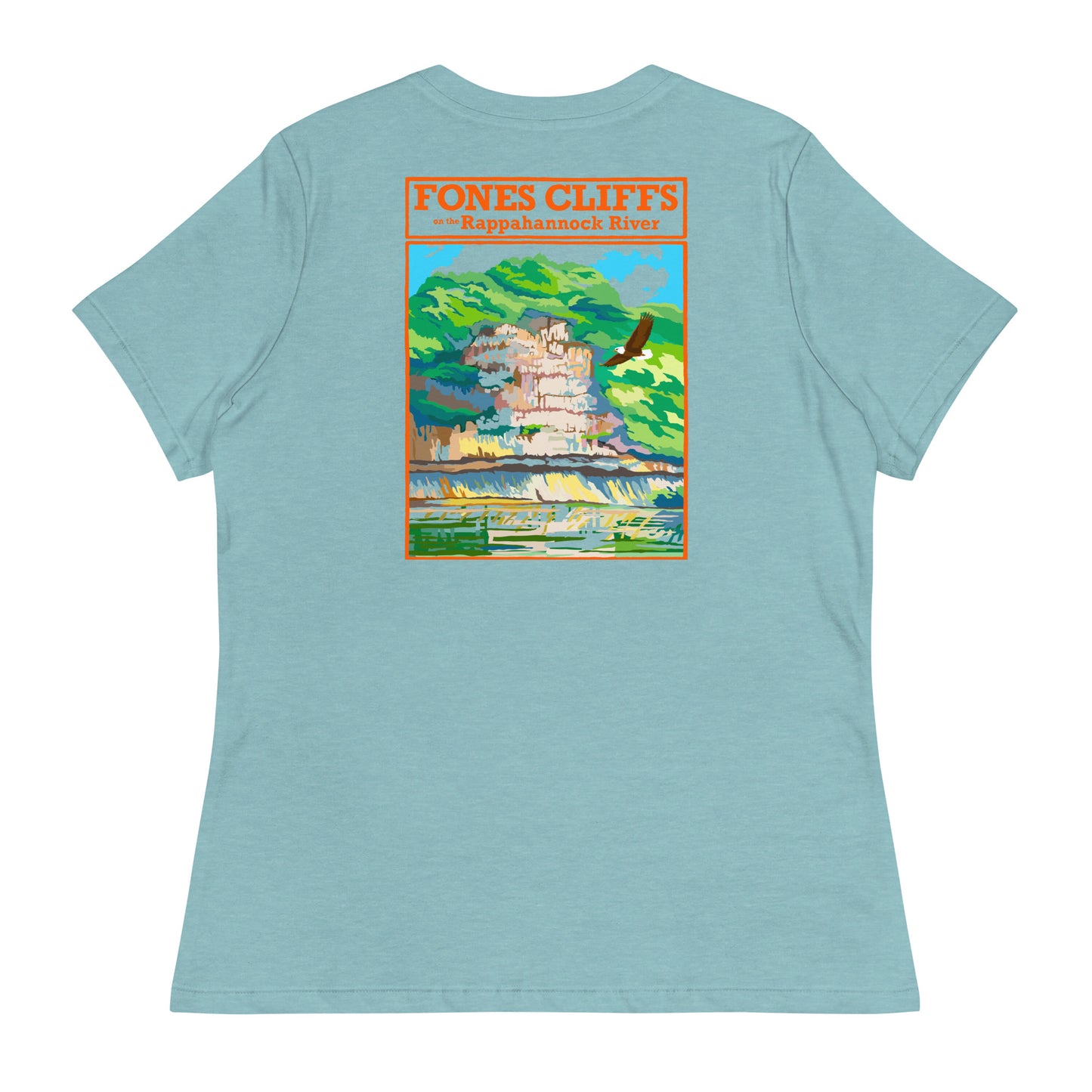 Fones Cliffs - Women's Relaxed T-Shirt