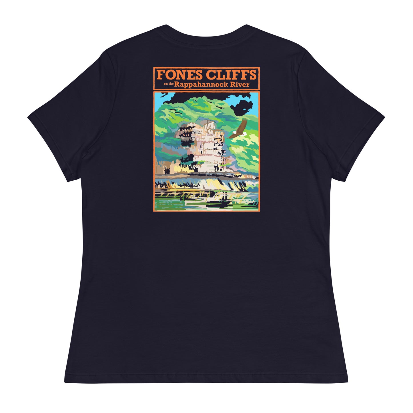 Fones Cliffs - Women's Relaxed T-Shirt