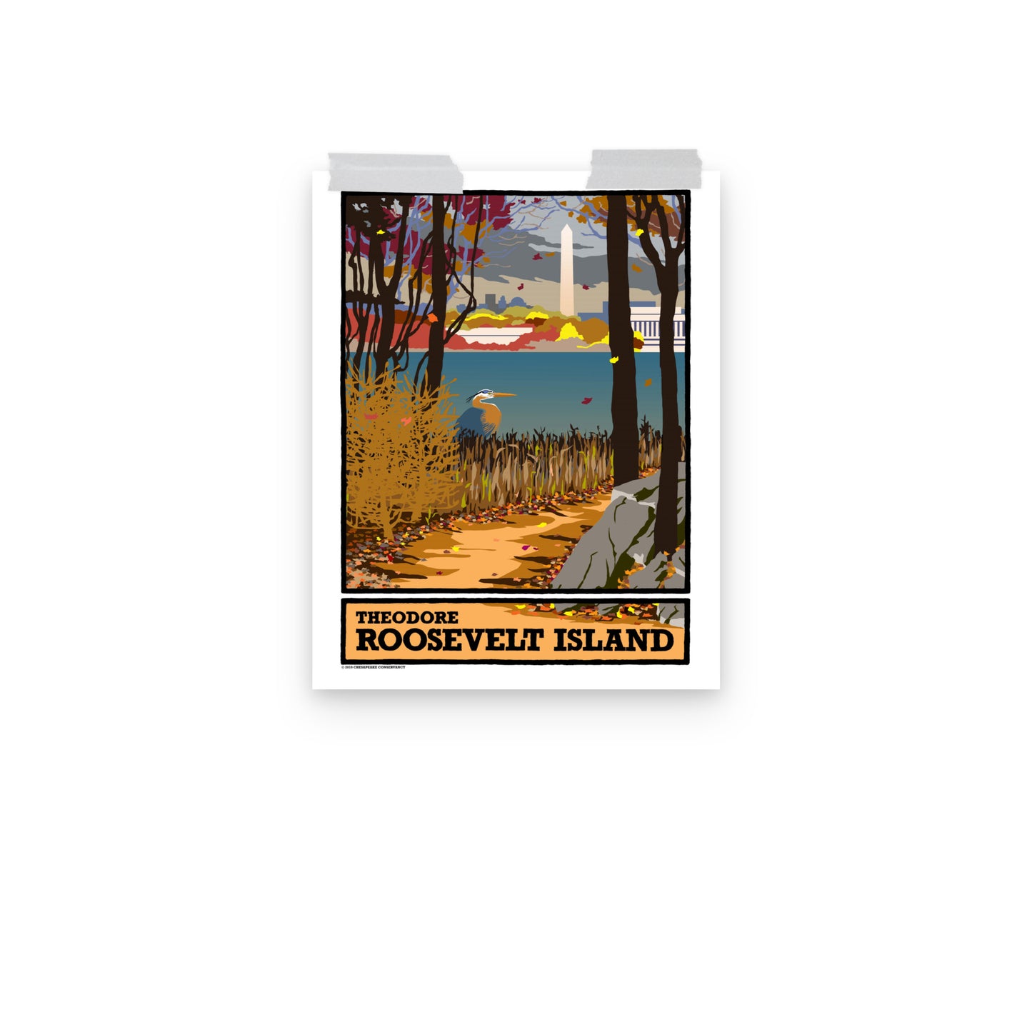 Theodore Roosevelt Island - Poster