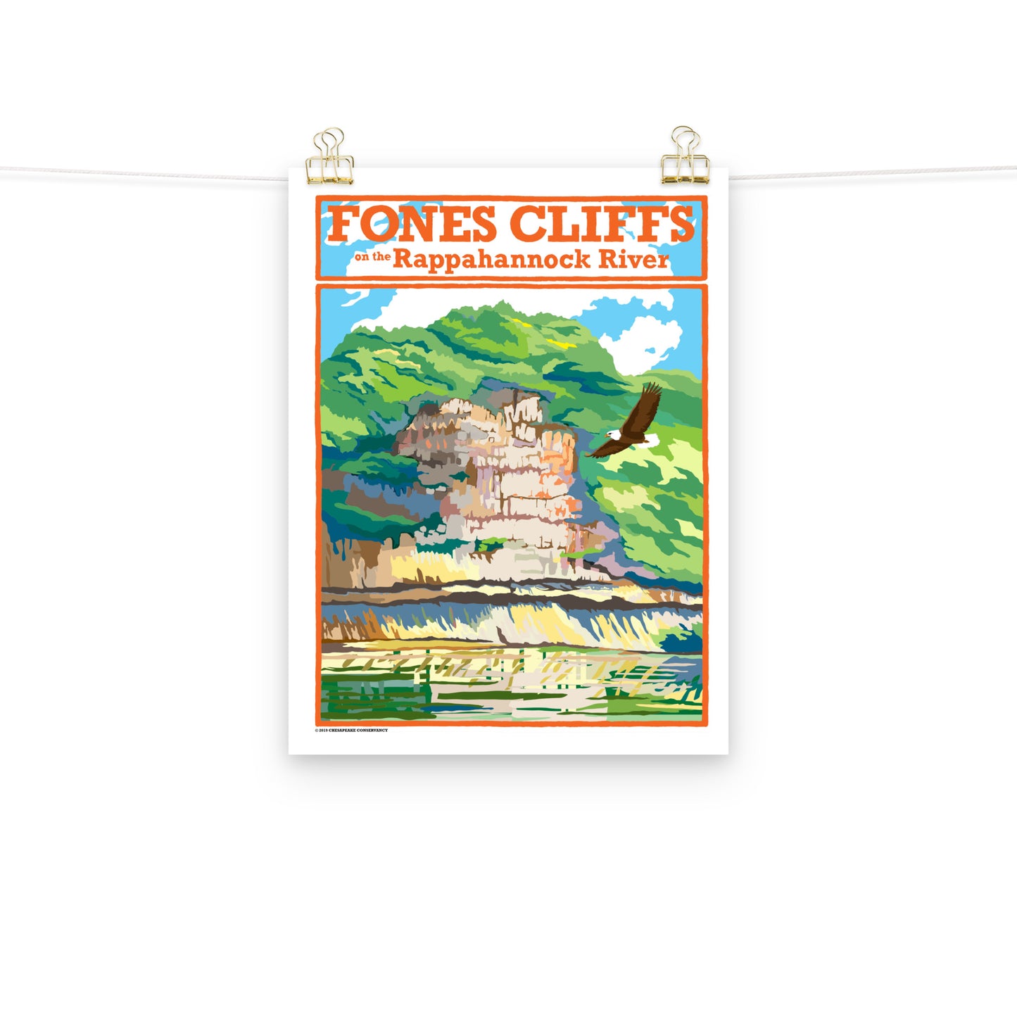 Fones Cliffs - Poster