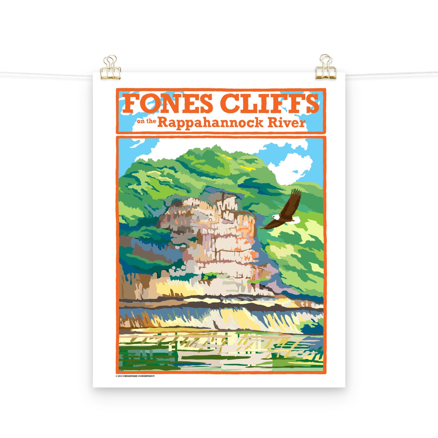 Fones Cliffs - Poster