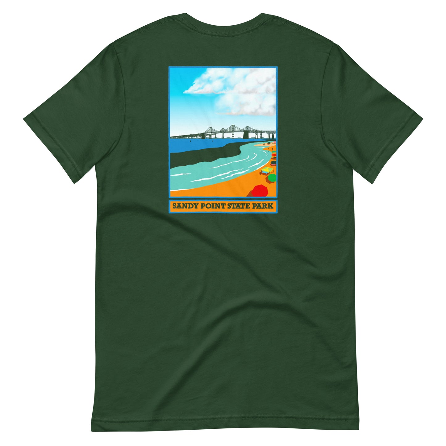 Sandy Point State Park - Unisex t-shirt