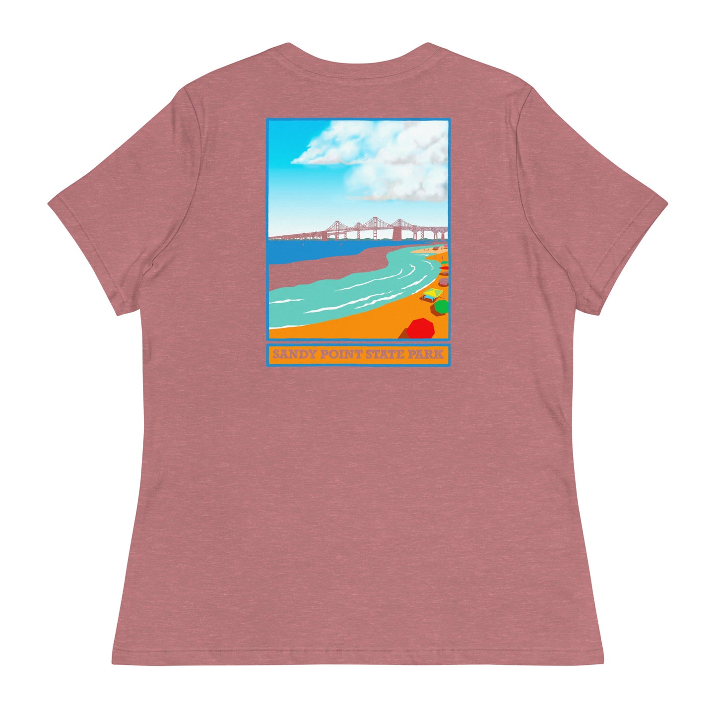 Sandy Point State Park - Women's Relaxed T-Shirt