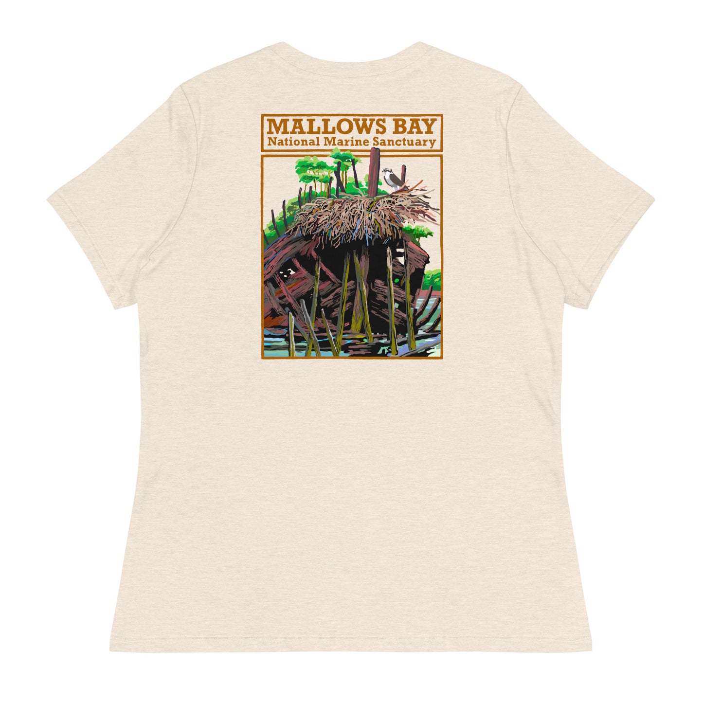 Mallows Bay - Women's Relaxed T-Shirt